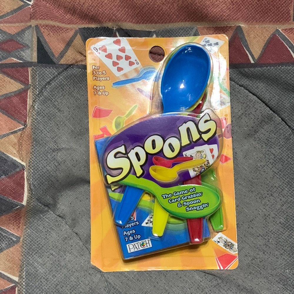 PATCH- SPOONS~The Game of Card grabbing & Spoon Snaggin